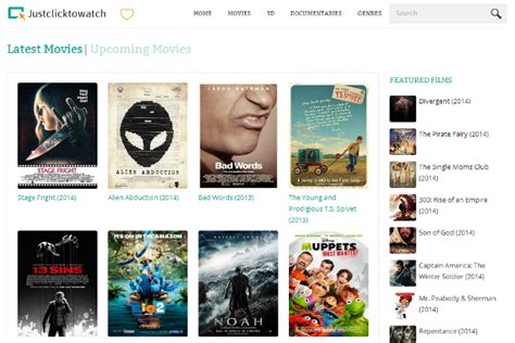just click to watch movies.